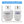 Load image into Gallery viewer, White 10 lb propane tank shown with smaller size beside a 20 lb tank
