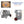 Load image into Gallery viewer, Flame King 20lb Horizontal &amp; Vertical Propane Cylinder Gauge OPD &amp; Wheels
