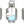 Load image into Gallery viewer, Flame King Lightweight 20lb Aluminum Propane Tank LP Cylinder with OPD &amp; Gauge
