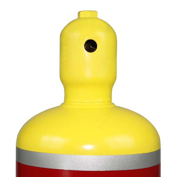 Flame King 123lb Refrigerant Cylinder Tank with Multi Valve for A2L Refrigerants