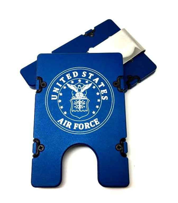 Air Force Badge - Billetvault Aluminum Wallet