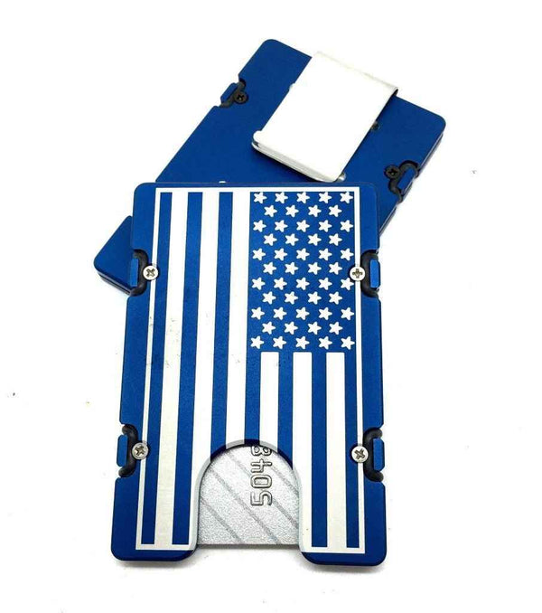 American Flag -  BilletVault Aluminum Wallet