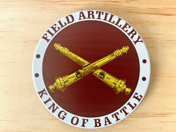 Army Field Artillery Full Color Hitch Cover
