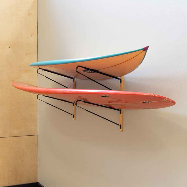 Avon Surfboard Wall Mounted Rack | 2 Levels