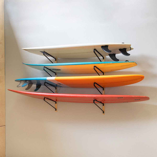 Avon Wakeboard Wall Mounted Rack | 4 Levels