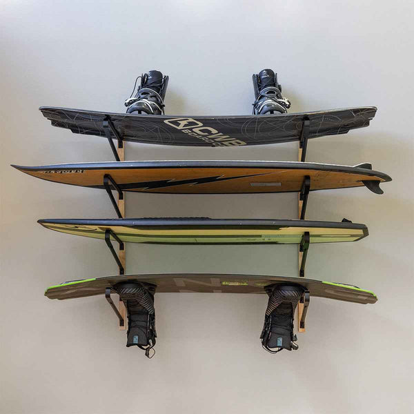 Avon Surfboard Wall Mounted Rack | 4 Levels