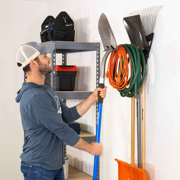 Heavy Duty Garage Wall Hook | Heavy-Duty | Black