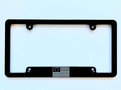 Betsy Ross American Flag Billet Aluminum License Plate Frame
