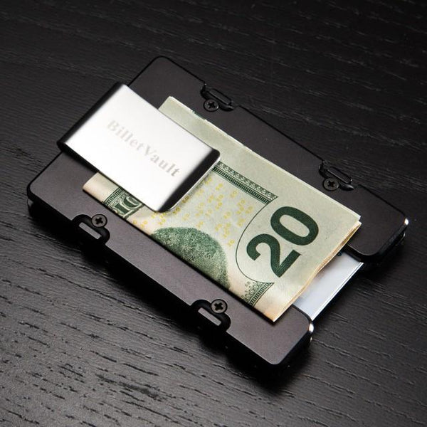 Standard Fluted - BilletVault Aluminum Wallet