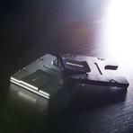 Standard Fluted - BilletVault Aluminum Wallet