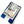 Load image into Gallery viewer, Blue Line With American Flag Police Officer - Aluminum Wallet
