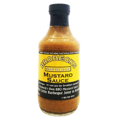 Brobecks Barbeque Mustard Sauce