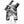 Load image into Gallery viewer, Camo Black and White Pattern - Billetvault Aluminum Wallet
