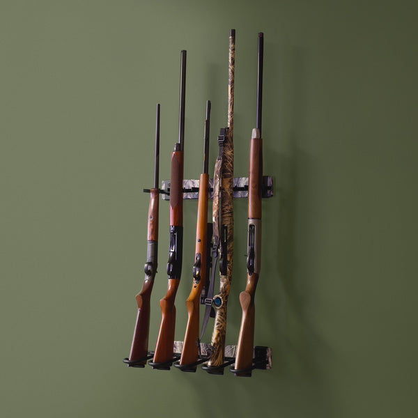 FORGE Firearm Rack | Wall Mount Display | 5 Slots | Peak Season
