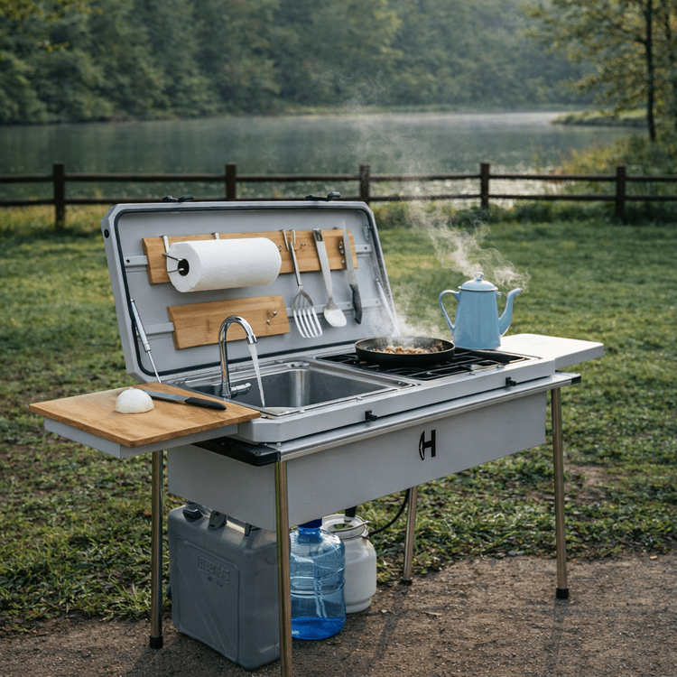 cooktop camping Camp Kitchen – HitchFire