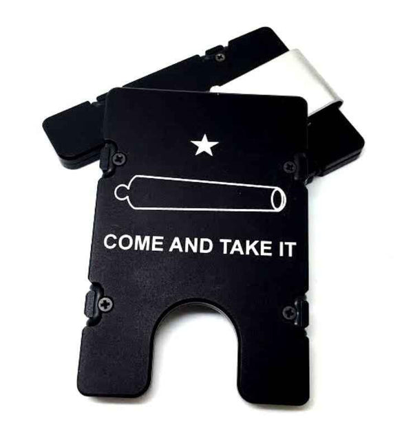 Come and Take It Original - Billetvault Aluminum Wallet