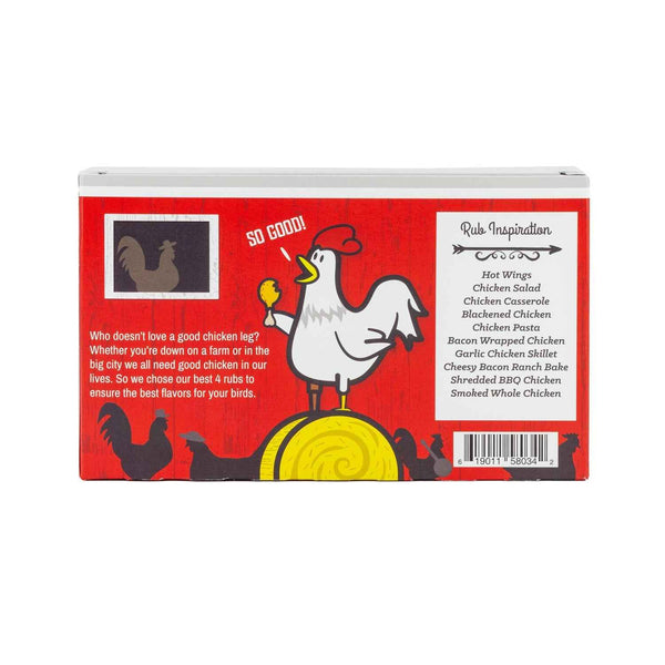 Lane's Best Chicken Rubs 4-Pack Set