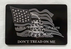 Don't Tread On Me American Flag Trailer Hitch Cover