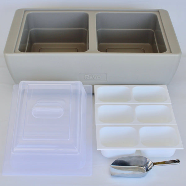 Dubler Party Cooler | Greige Mist - HitchFire