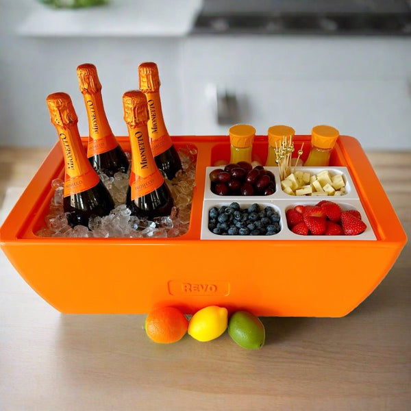 Dubler Party Cooler | Orange Burst - HitchFire