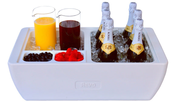 Dubler Party Cooler | Polar White - HitchFire