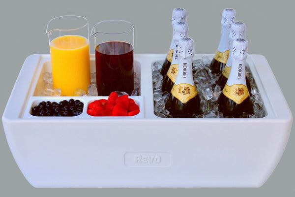 Dubler Party Cooler | Polar White - HitchFire