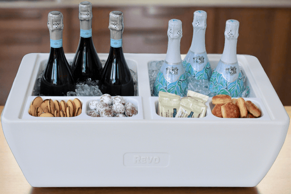 Dubler Party Cooler | Polar White - HitchFire