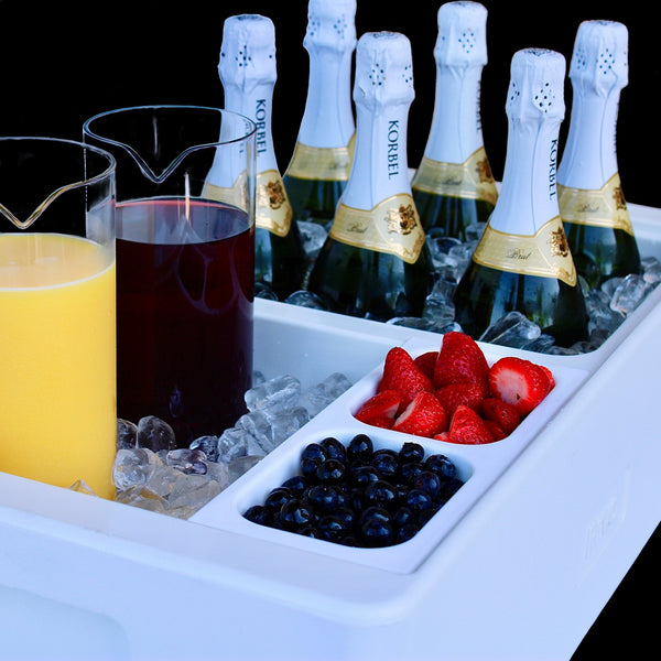Dubler Party Cooler | Polar White - HitchFire