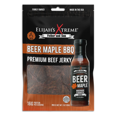 Beer Maple BBQ Beef Jerky