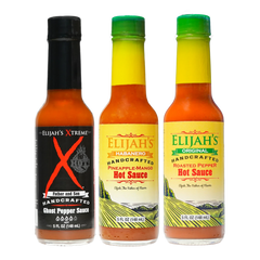 Mild & Hot Trio Hot Sauce Set