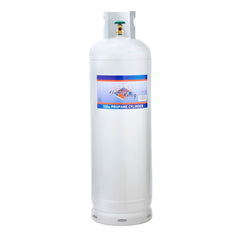 Flame King 100lb Empty Propane Tank LP Cylinder with POL Valve