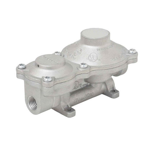 Flame King 2-Stage 150,000 BTU Propane LP Vertical Super Compact Regulator