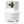 Load image into Gallery viewer, 3 lb white propane gas cylinder with brass valve assembly on top
