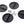 Load image into Gallery viewer, Flame King Dual 30LB LP Propane Tank Light Plastic Heavy Duty Cover RV Trailer Black
