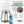 Load image into Gallery viewer, Flame King Eco Friendly Sustainable 1lb Refillable Propane Cylinder + Kit 14.1 oz
