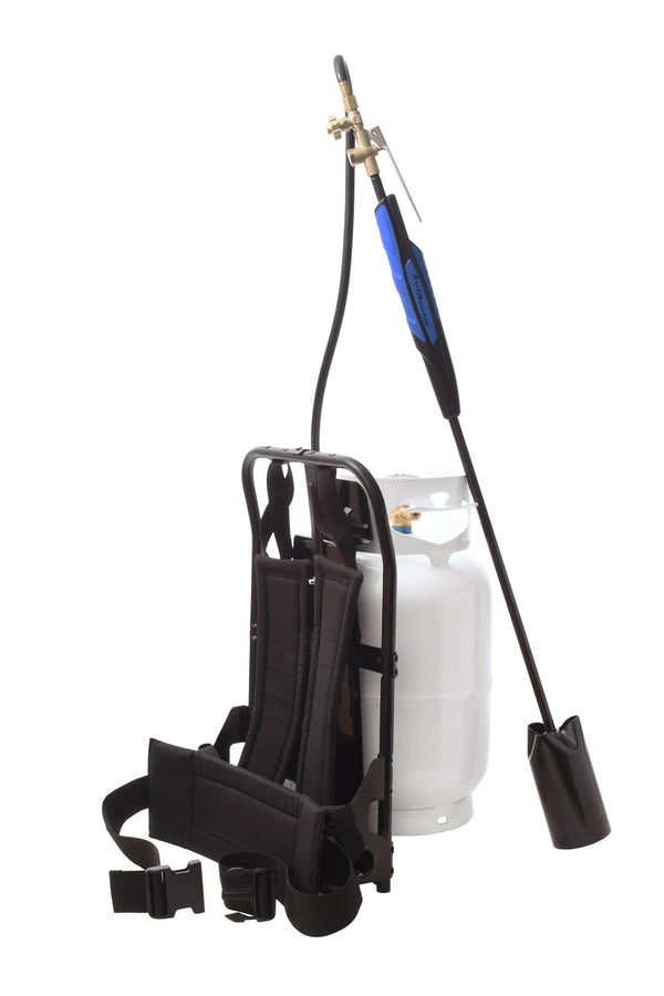 Flame King Metal Alice Frame Backpack Carrier for 10LB Propane Cylinder and Weed Torch