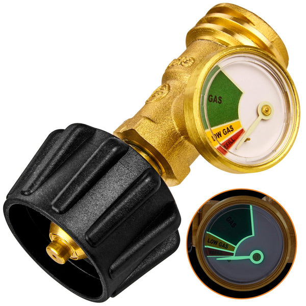 Flame King Propane Gas Level Indicator Check Gauge Meter For Propane Tanks Cylinders
