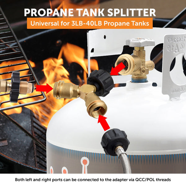Flame King Y - Splitter Valve - HitchFire
