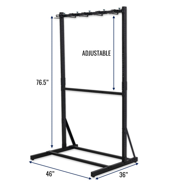 Freestanding Ski Rack | G-Ski | Holds 5 Pairs of Skis