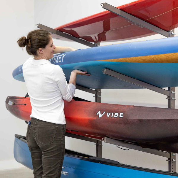 G-Watersport 4 Kayak & Canoe Rack | 4 Levels | Mud