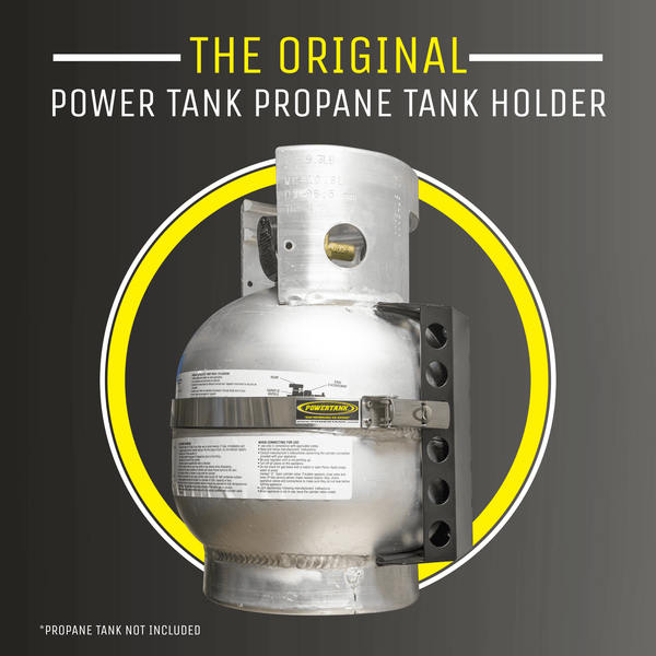 Gannett MARINE Bracket for 10 lb. Aluminum Propane Tank - HitchFire