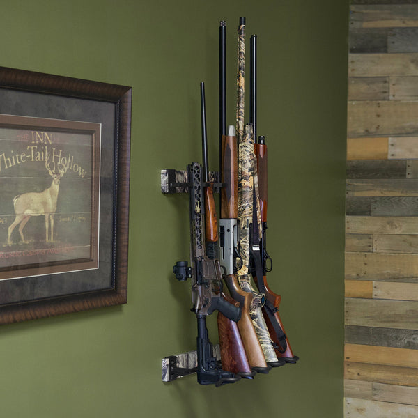 FORGE Firearm Rack | Wall Mount Display | 5 Slots | Peak Season
