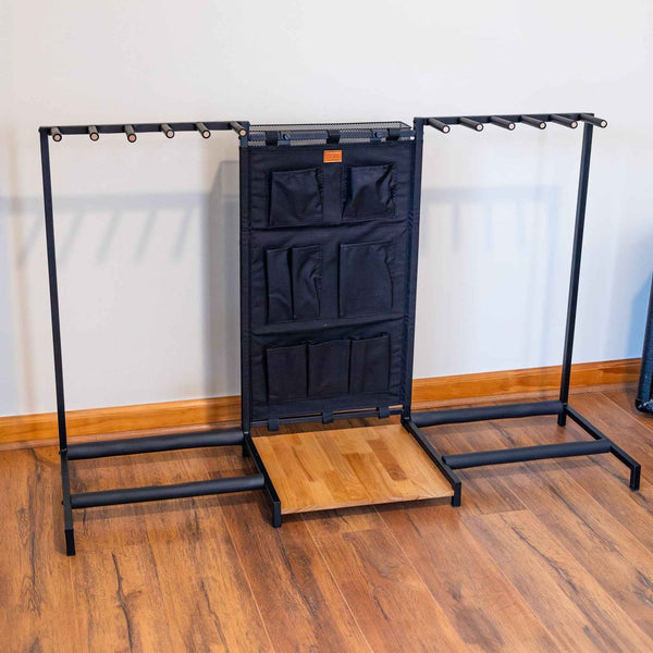 The Headliner 10-Slot Guitar Rack | Black