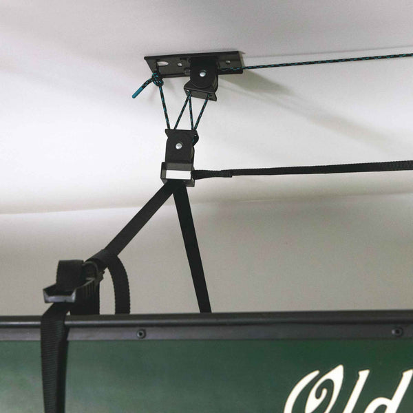 MaxAssist Canoe Hoist | Holds up to 150 lbs | Up to 18' Lift