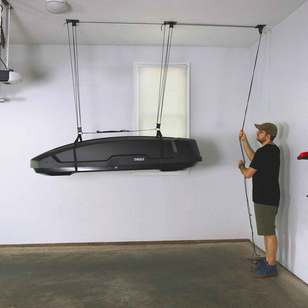 MaxAssist Cargo Box Hoist | Holds up to 150 lbs | Up to 18' Lift