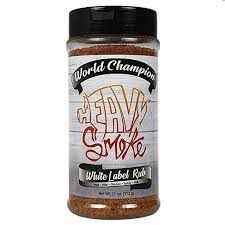 Heavy Smoke White Label Rub