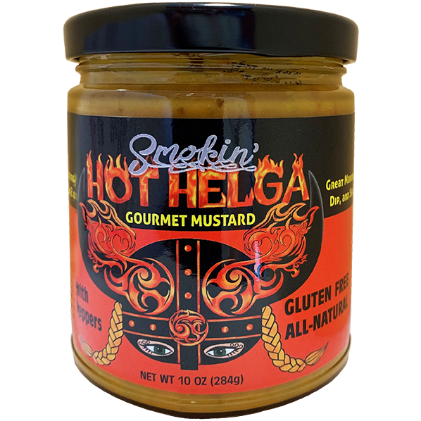 Helga Smokin' Hot Gourmet Mustard