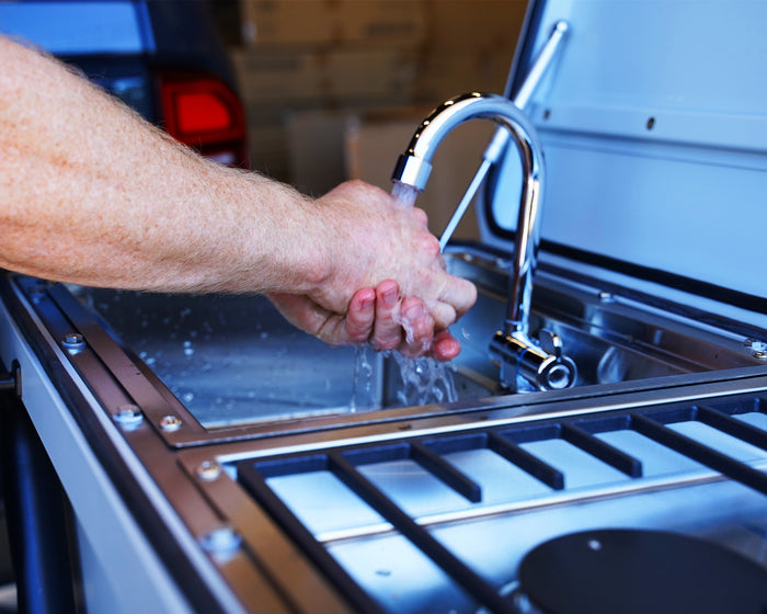 Hitch Kitchen faucet and sink