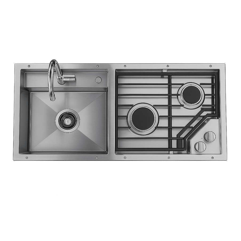 Hitch Kitchen Insert with Sink, Dual Burners & Water Pump – HitchFire
