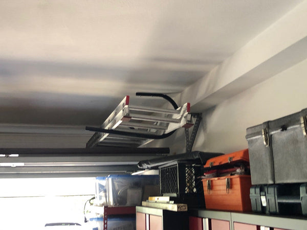 Hi-Port 1 | Ladder Storage Ceiling Rack  | Holds 50 lbs